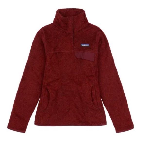 Patagonia Maroon Burgundy Retool Pullover-Women’s Medium